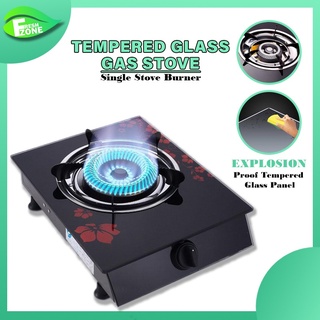 Heavy Duty Single Stove burner Gas Stove burner Tempered glass Stainless Body Cooking stove