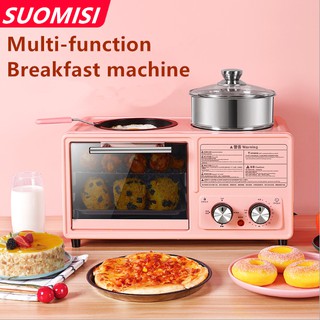 【NEW】}Multi-functional breakfast Maker Home four-in-one breakfast Toaster electric Toaster