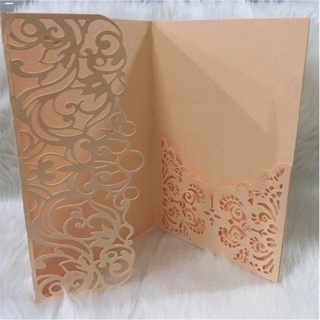 Party Supplies℡Party supplies▨❂Cards☊Laser cut wedding invitation FREE BELT (COD)