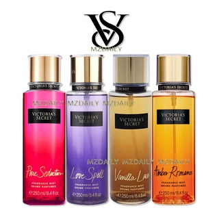 ( 4 IN 1 ) Victoria's Secret ( Vanilla Lace + Pure Seduction +Amber Romance + Love Spell )