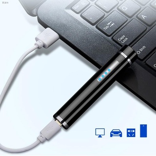 Pinakamabentang❈✱☄MINI Dual Arc Lighter Rechargeable Zippo Style Windproof Plasma Arc Electronic Ele (2)
