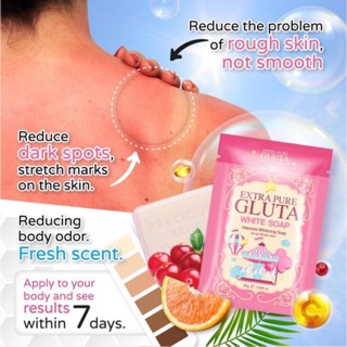 NEW!!! EXTRA PURE GLUTA SOAP 80g | PRECIOUS SKIN | COD | ON HAND & READY TO SHIP