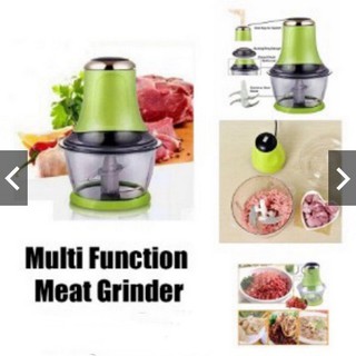 Ready Stock/๑▥❏MULTI-functional Electric Meat Grinder Mincer 1.2L