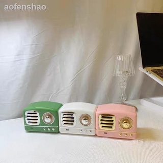 9.9 ins Korean Style White Mini Retro Speakers Portable (7)