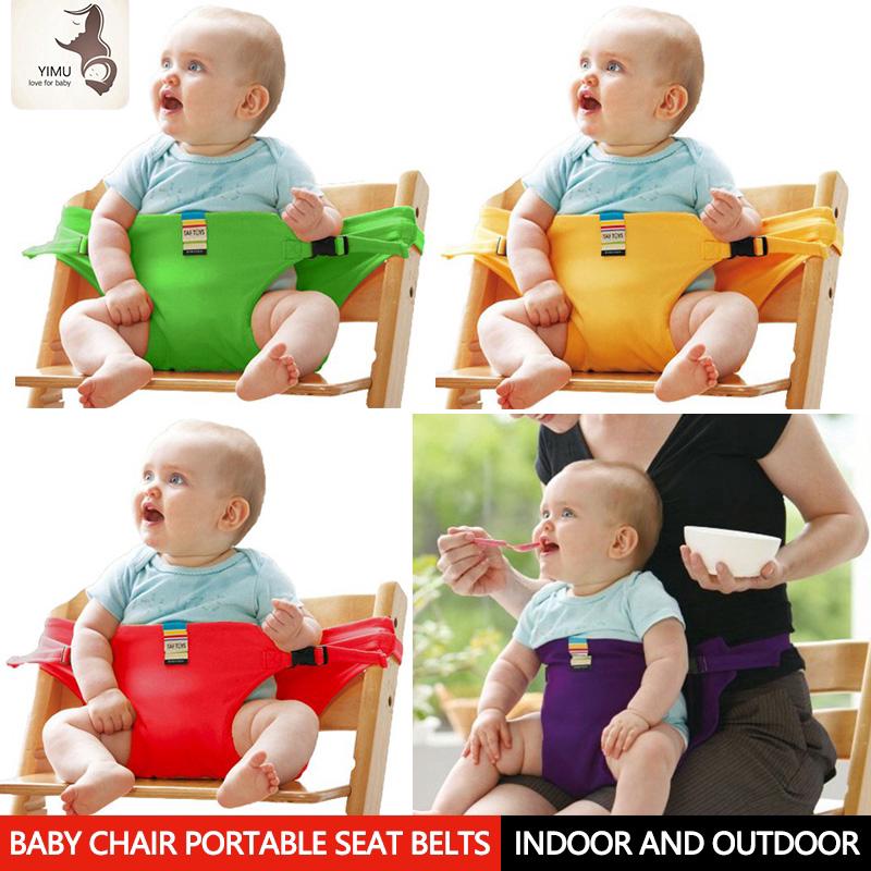 Baby Booster Seats Portable Infant Baby Feeding Chair Waistband (1)