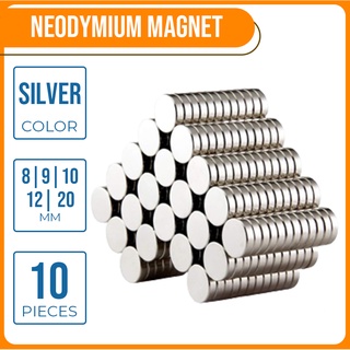 10pcs Round Magnet Neodymium 3mm thickness N42 Rare Earth Neodymium Super Strong Magnetic NdFeB