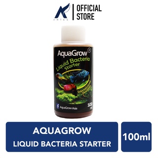 Aquagrow LIQUID BACTERIA STARTER Aqua Grow BACTERIA Aquarium-Aquascape-Pool 100 ml