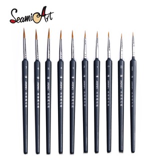 SeamiArt 1 Pc. Hook Line Paint Brush Set Watercolor Acrylic Oil Painting Drawing Liner Pen Detail Paint Brush