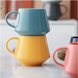 Colorful Nordic Ceramic Coffee Cup/Mug with Large Capacity (400ml)