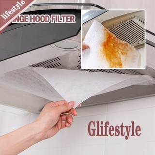 Range Hood Filter Paper,Kitchen Filter Paper Transparent Oil-absorbing Paper