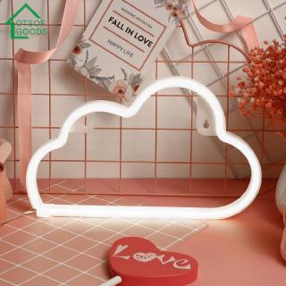 LED Cloud Neon Light Sign Night Lamp for Wall Art Decorative Room Party Decor (8)