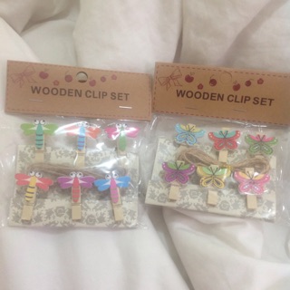 Wooden Clip Set 📎