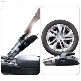 ◊▲car air Compressor car vacuum cleaners car tire inflator tire pump vacuum cleaner With Flash Light