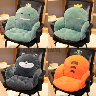 Ready Stock 5 Types Soft Cartoon Carrot Seat Chair Cushion Waist Lumbar Pillow Waist Support Office Home for Student