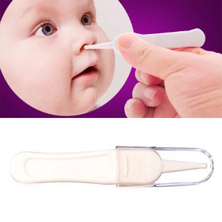 Baby Ear Nose Forceps /Nose Navel Plastic Tweezers Cleaner Remover Forceps / Newborn Secure Cleaning Tweezers / Baby Care Infant Ear Forcep