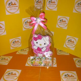 Birthday and baptismal souvenirs hello kitty (with add-on promo of Invitation)