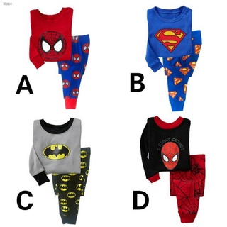 Popular productsDepartment store™☌☋Spiderman Batman Superman Cotton Boys Baby Kids Children Long Sle
