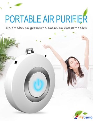 【Ready Stock】Air purifier 6 million negative ion air purifier with oxygen bar in addition to PM2.5 formaldehyde second-hand smoke necklace for Adults Kids LIFETRUING