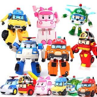 Robocar Poli Robot Transform Car Baby Kids Car Toys Gift (1)