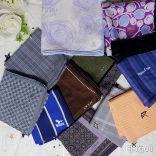 ◎#Bundle Mix Brand YSL Daks RLauren etc / Set of Handkerchief / Panyo / PreLoved Hankies all Branded (2)