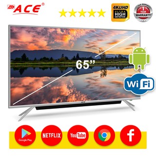 ACE 65" DK5 Slim Full HD Smart LED TV Black LED-909 Android 9.0 (5)