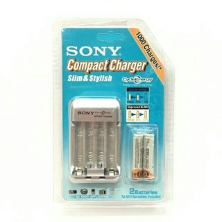 COD Sony Compact Charger AAA Rechargeable Battery