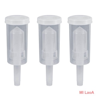 ☂⊙Set of 3 Fermentor Air Lock One Way Check Valve for Home Wine Juice Fermentation