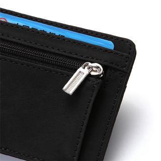 Mini PU Leather Magic Wallet Slim Purse Credit Card Holder E7C0 (5)