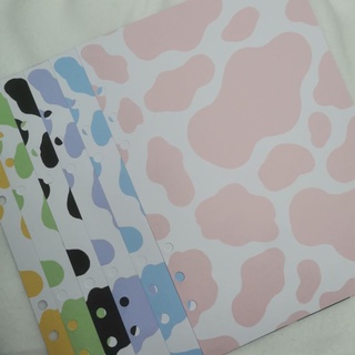 Cow Print A5 Binder Refill/Divider (by thescribblesph)
