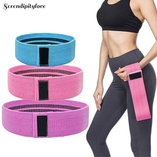 [24Hs Delivery] 3PC/SET Resistance Bands Booty Fabric Glutes Hip Circle Legs Squat Yoga Non Slip Band