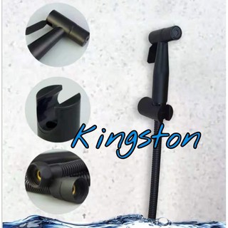 Kingston 3 in 1 SUS304 Stainless Steel Bidet Spray Toilet Bidet Rinse Set with Holder 1.5m hose K504 (1)