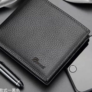 9.9 SUPER Brand.co Wallet Men Wallet 100% Genuine Leather Wallet 3/4 Original + Box (3)