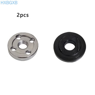 1 Pair Angle Grinder Flange Nut Inner Outer Round Metal Pressure Plate Angle Grinder Fittings