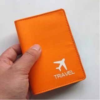 Sale! Orange Flight Passport Holder