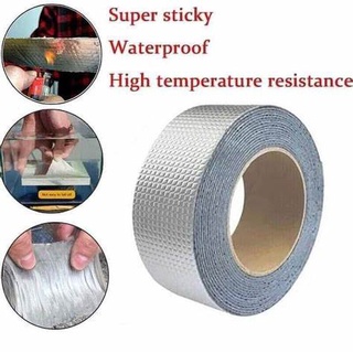 Aluminum Foil Waterproof Butyl Tape Mightiness Tape Super Fix Repair Wall Crack Self Adhesive