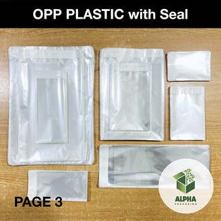 OPP Plastic with Adhesive Seal (3)