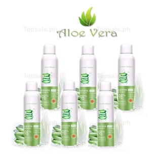 ( SET OF 6 ) Aloe Vera 98% Nayral Rerubck Soothing Moisturizing Spray 200ml