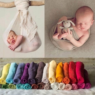 Newborn Baby Cotton Washcloth Bath Towel Soild Color Cloth Wrapped Blanket Photo Photography Props