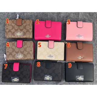 【Special sale】 Ladies wallet F53562 F53436 wallet and cardholder coin purse wallet leather wallet short wallet zipper wallet