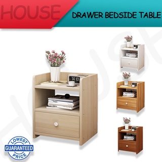 (COD)Modern Stylish Drawers Bedside Table Night Stand Storage Cabinet for Bedroom Decoration