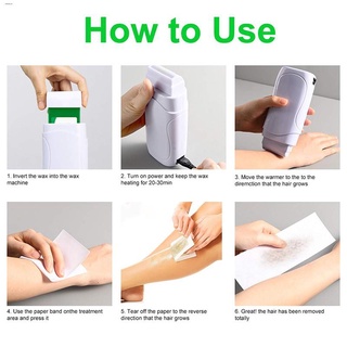 Large Household Appliances┋ↂ100g Depilatory Wax Cartridge Roll-On Skin Hair Removal Heater Waxing Cr