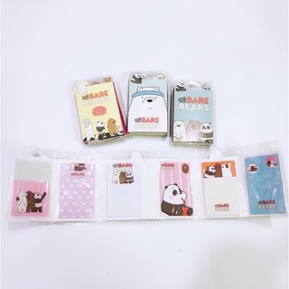 6 in 1 Sticky Notes We Bare Bears mmf