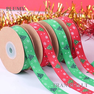 TRANQUILLT 25yard/roll 20mm/2.5cm Happy Birthday Cake Ribbon Tied Ribbon Baked Flowers Decorated Silk Ribbon Gifts Gift Wrapped Ribbon