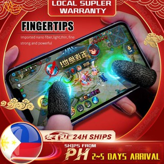 Video Games✢Mobile Game Finger Anti-Sweat Thumb Cover Sleeve Gaming Gloves Touch Screen Controller J