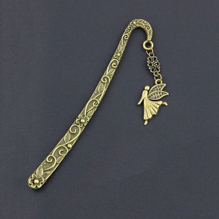 Book Metal Beaded Fairy Vintage Butterfly Mermaid Bookmark (7)