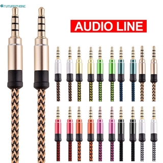 1.5m 3m 3.5MM Velcro Braided Audio Cable Male to Male Nylon AUX Pair Recording Car Audio 1M 3.5mm Male to Male Car Aux Cord Stereo Audio Cable 3.5mm Jack Gold Male-Male Aux Audio Cable for Phone 『1.5M/3M/5M/10M』Audio cable aux jack 3.5 Stereo AUX 3.5mm Ca