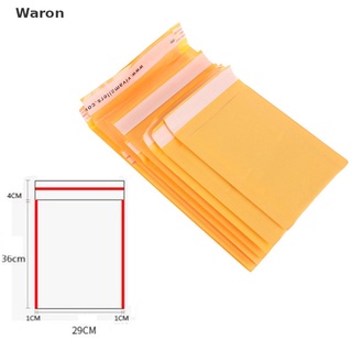 [Waron] 10Pcs Kraft Paper Bubble Envelopes Bag Mailers Padded Shipping Envelope Bag
