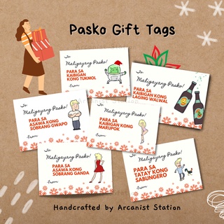 Pasko Humor - Witty Gift Card Tags (1)