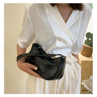 Mumu #3088 Simple Elegant Korean Bag Women Small Shoulder Bag Pure Color Casual Sling Handbags (3)