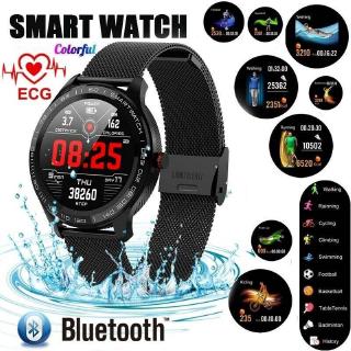 Smart watch IP68 waterproof heart rate ECG oximeter pedometer stopwatch Bluetooth sports fitness